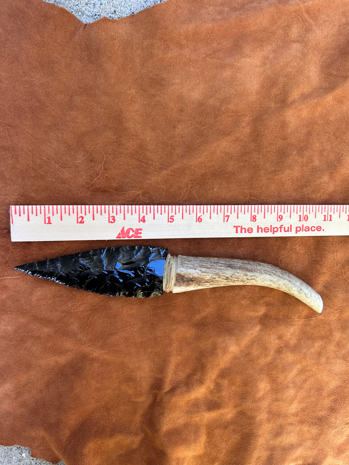 Black Obsidian Knife