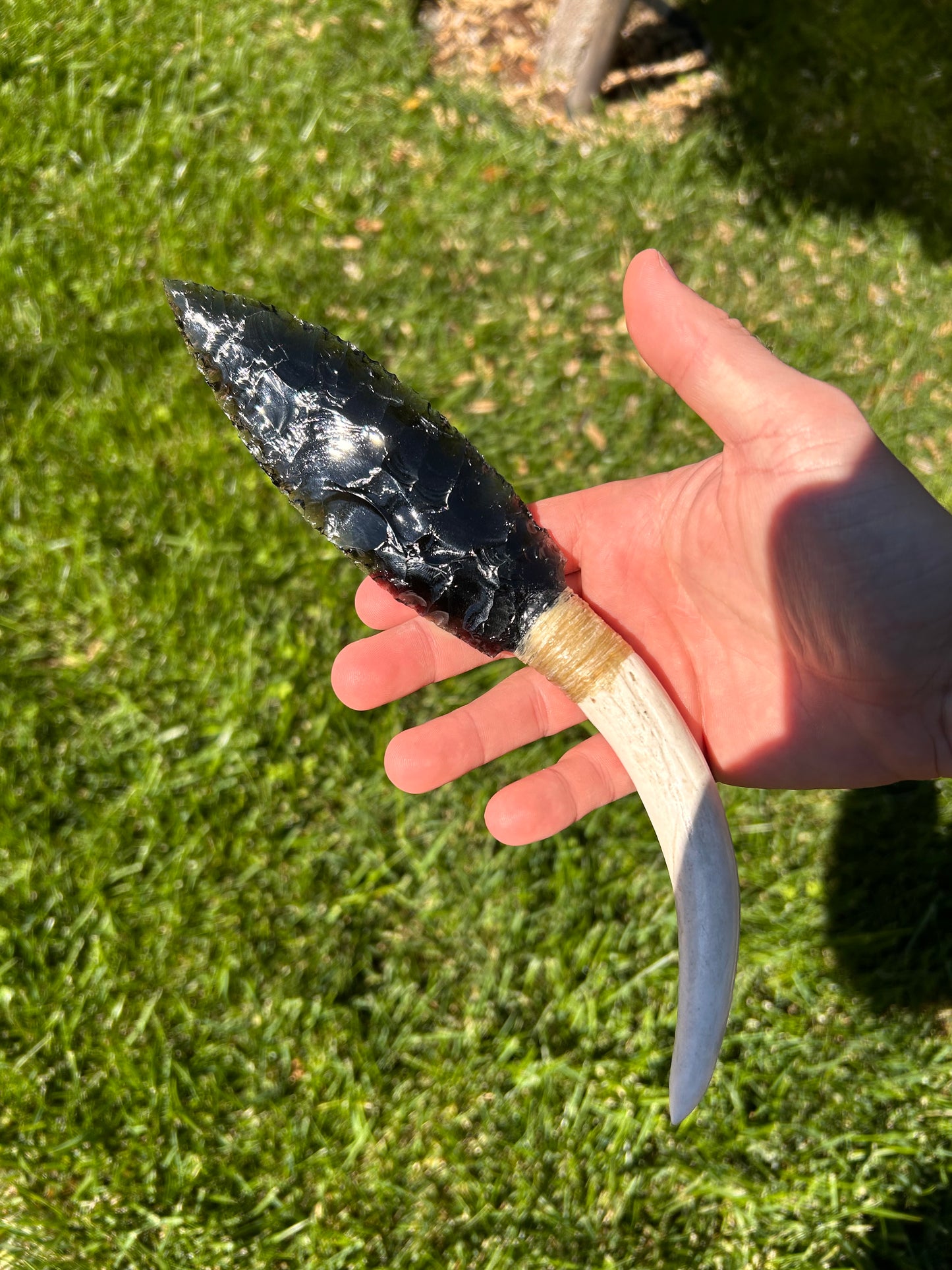 Black Obsidian Knife