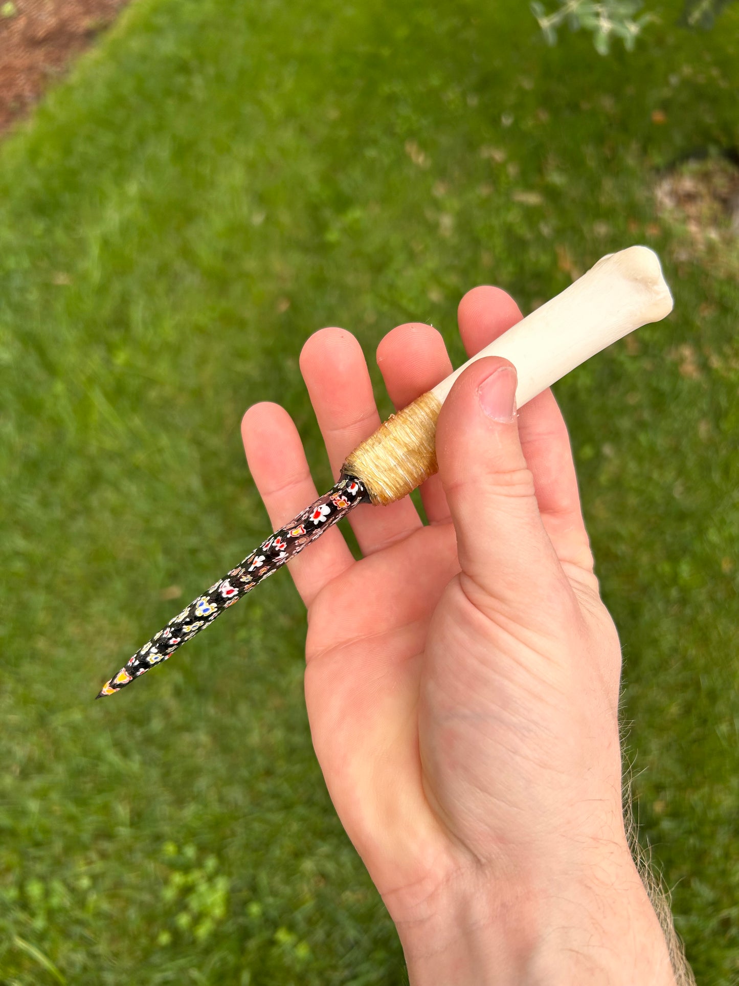 Flower Glass Dagger