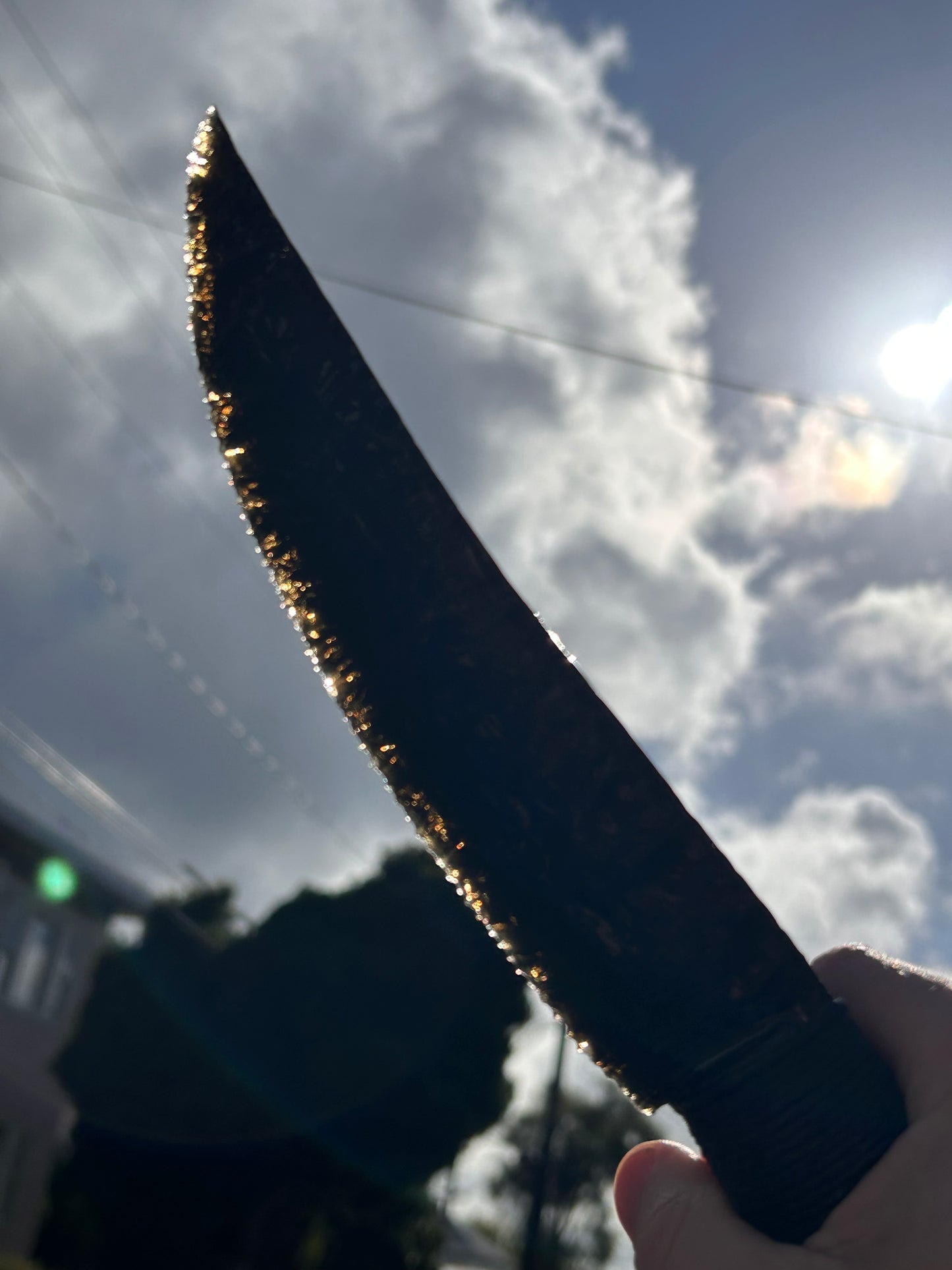 Obsidian Serpent Knife