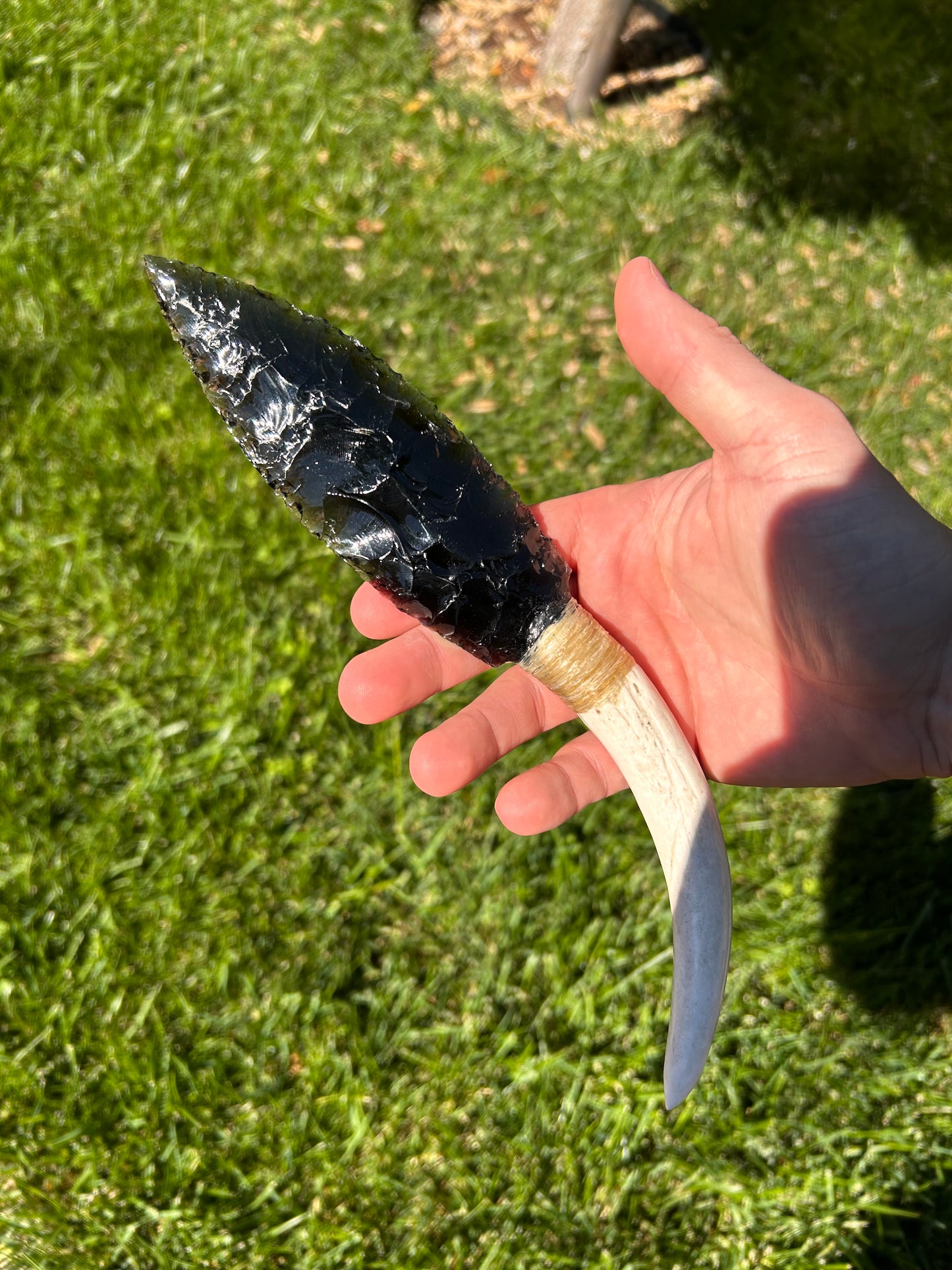 Black Obsidian Knife
