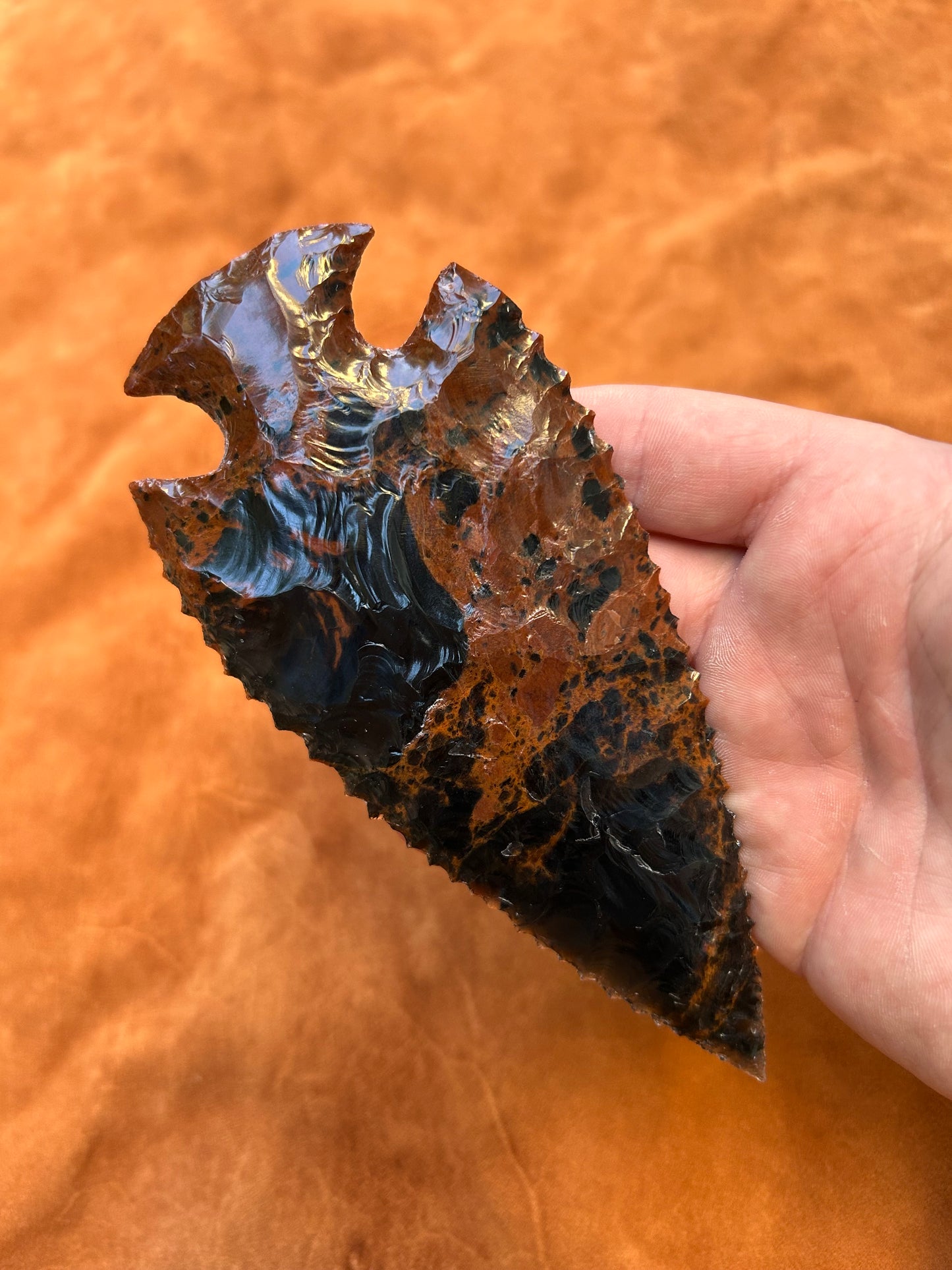 Black Tri-Flow Mahogany Spearhead