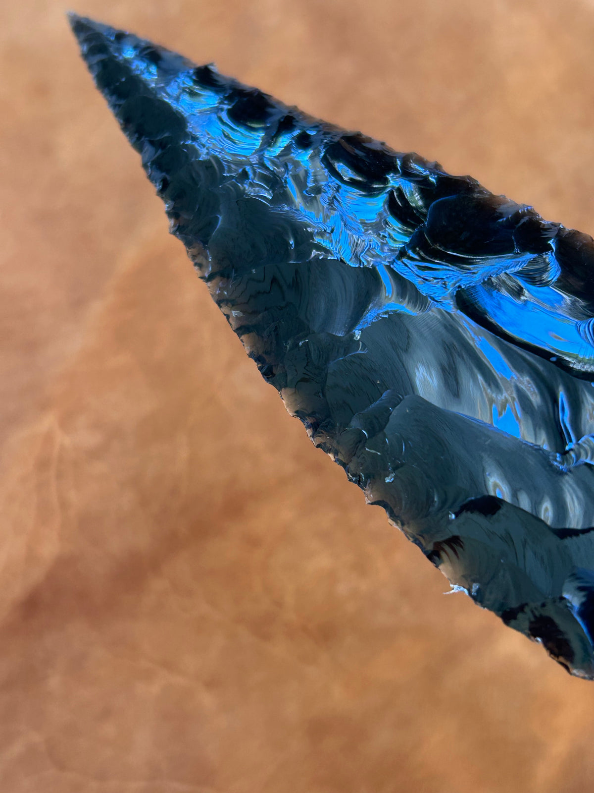 Black Obsidian Knife