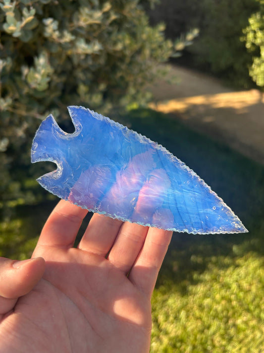 Blue Opalite Spearhead