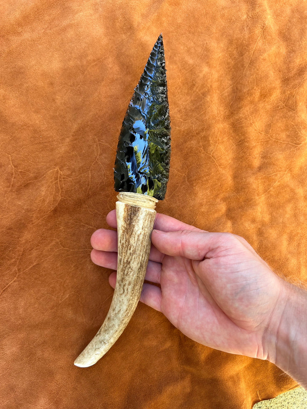 Black Obsidian Knife