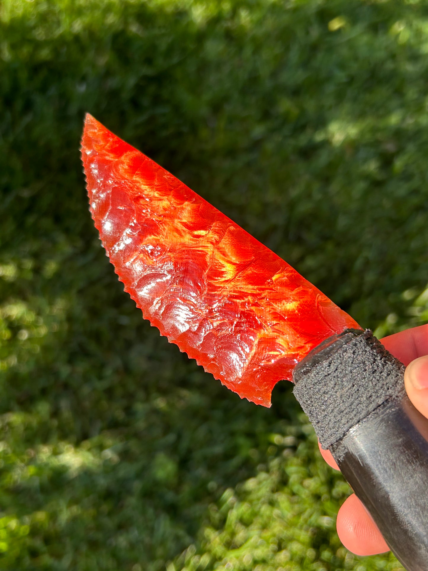 Fire Glass Knife