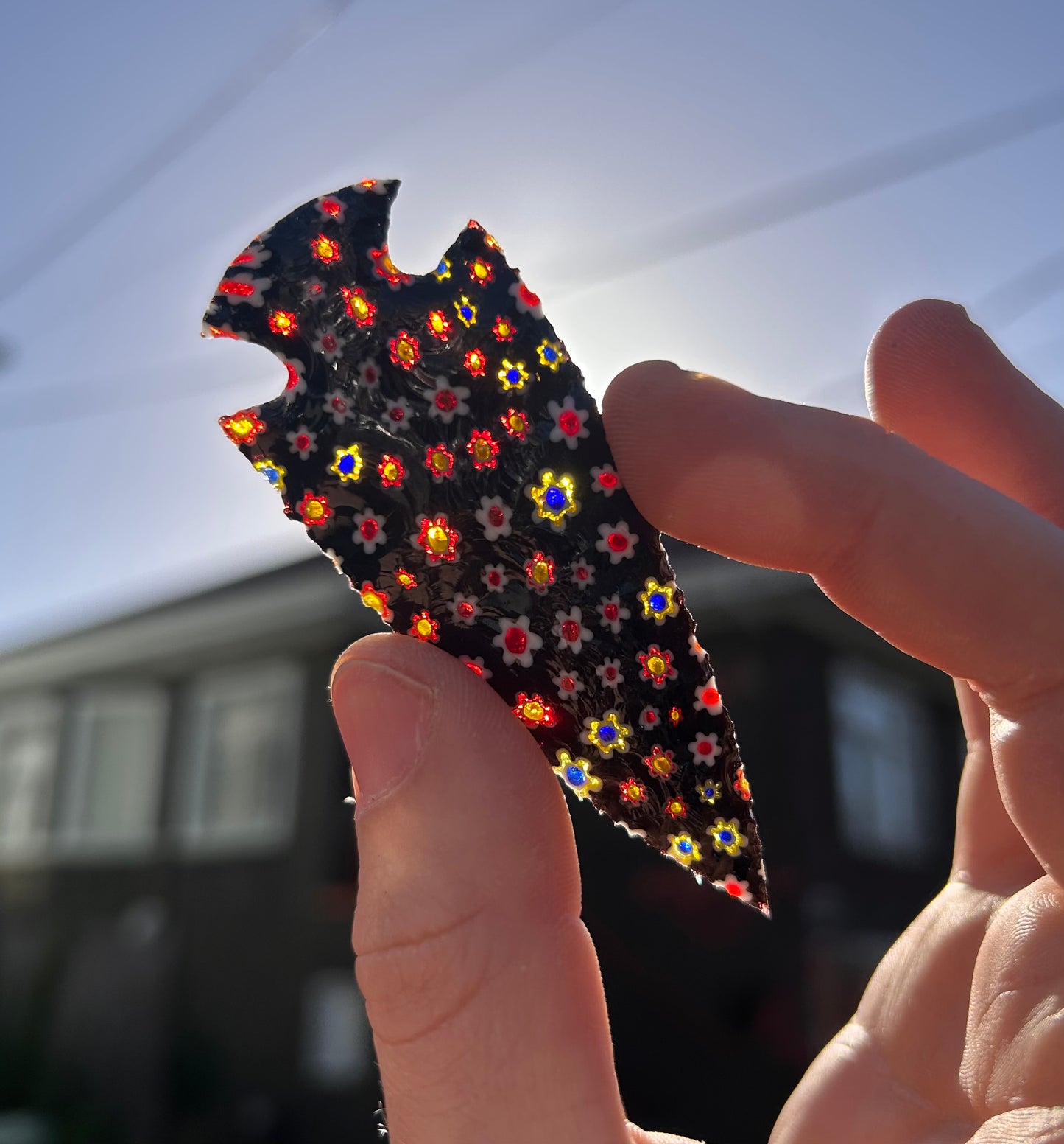 Flower Glass Arrowhead