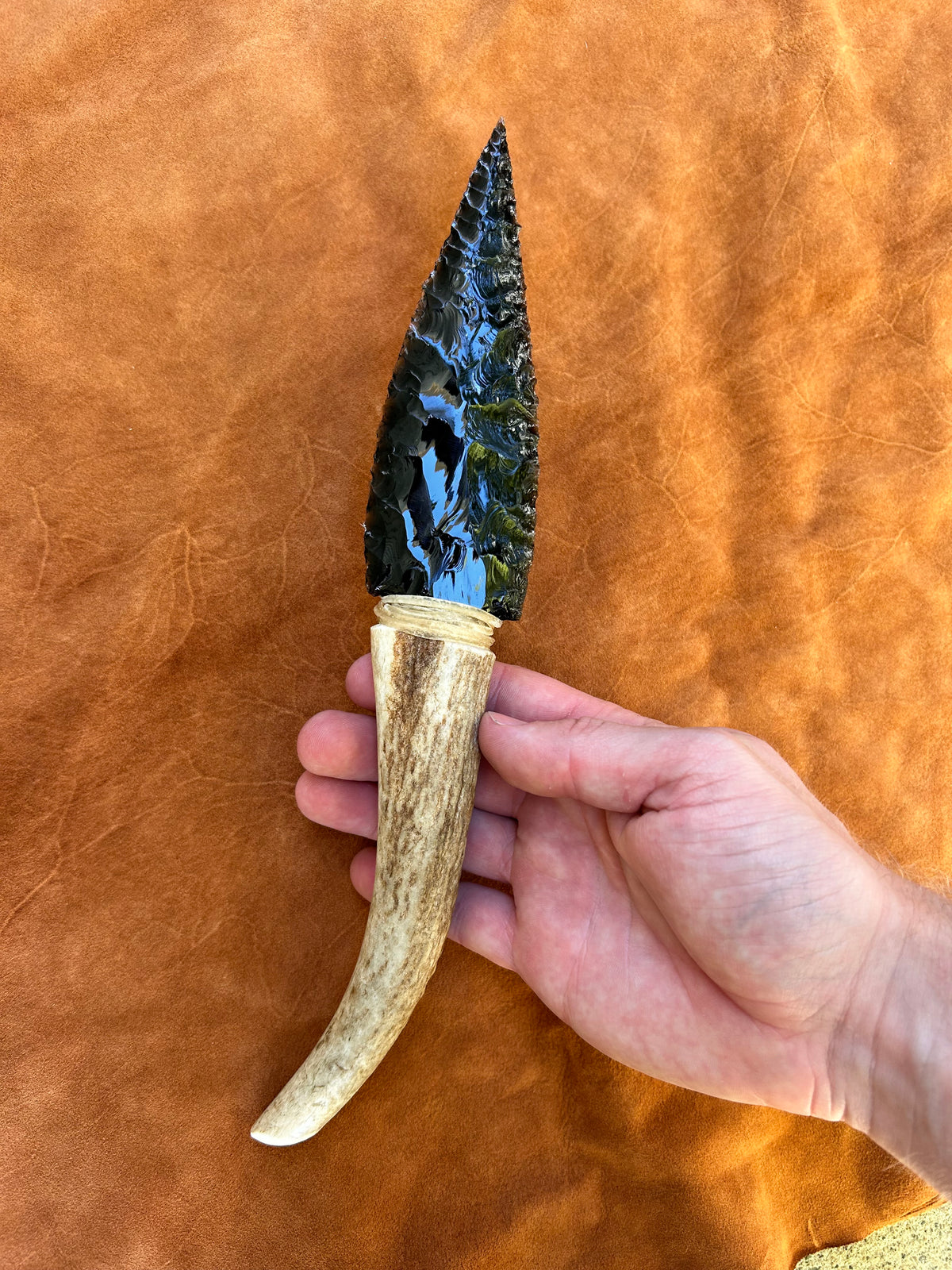 Black Obsidian Knife