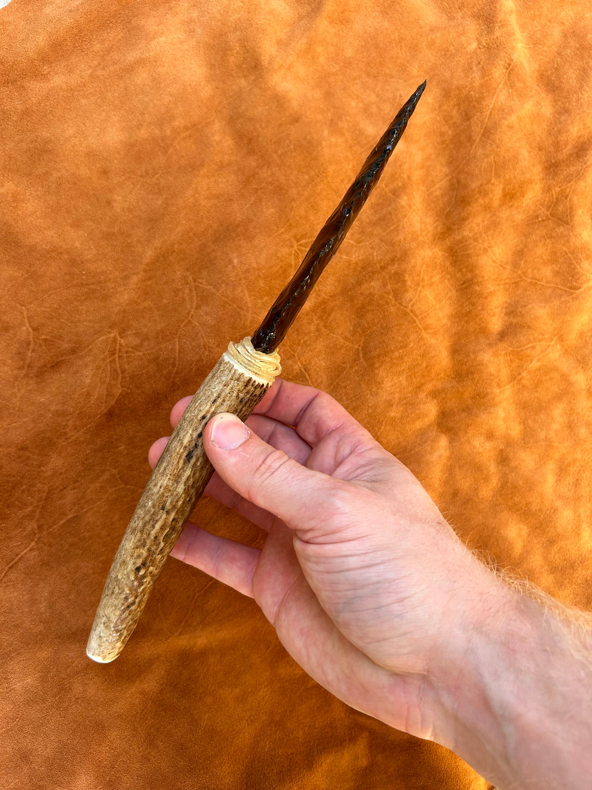 Black Obsidian Knife