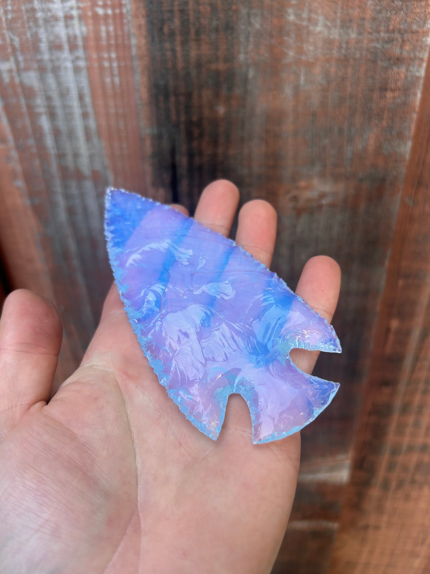 Blue Opalite Spearhead