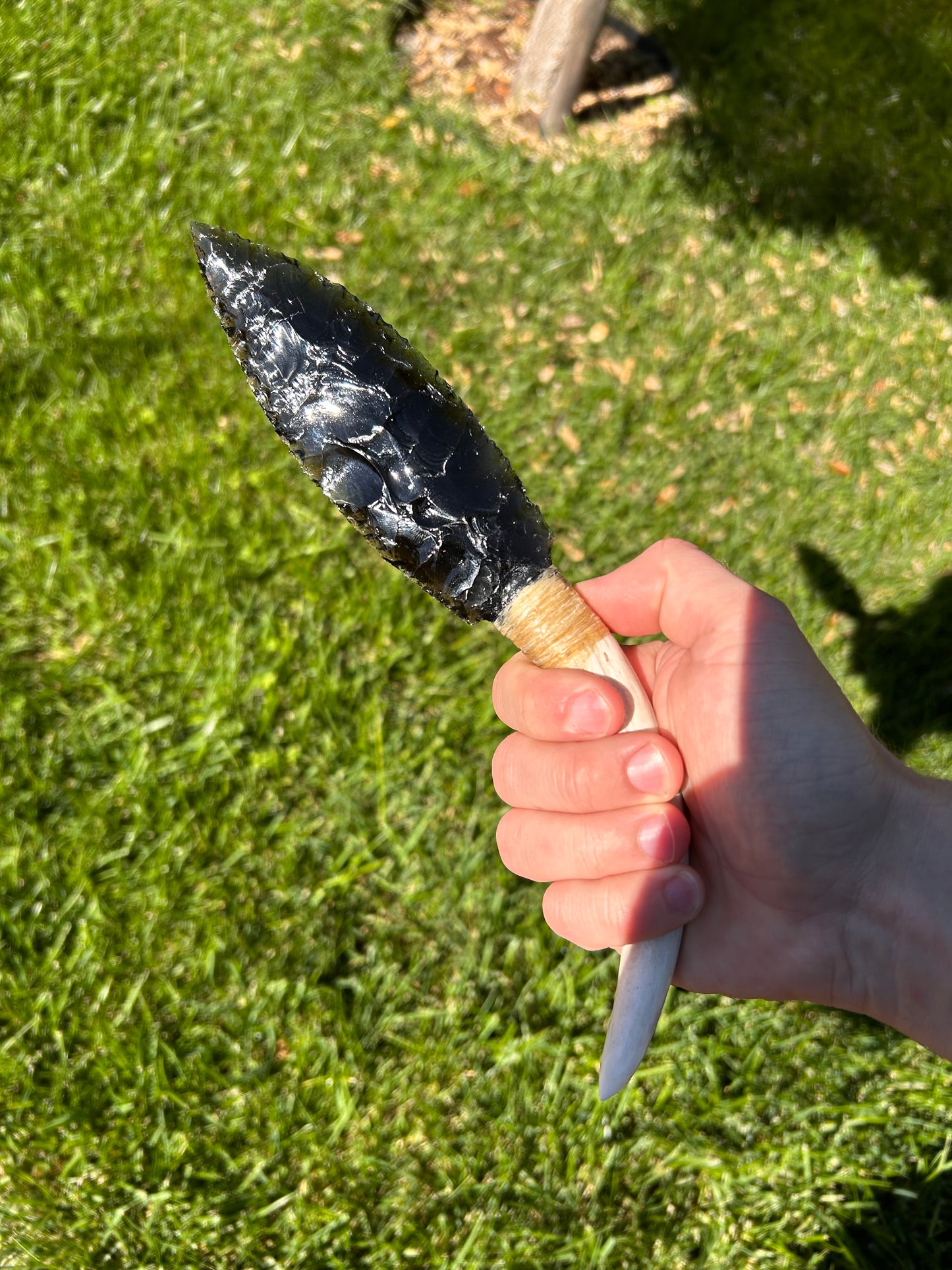 Black Obsidian Knife