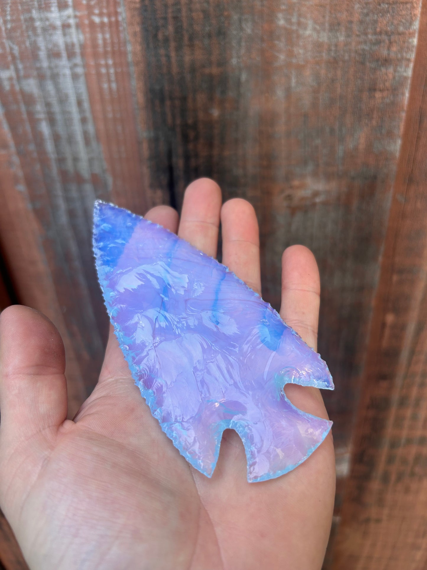 Blue Opalite Spearhead