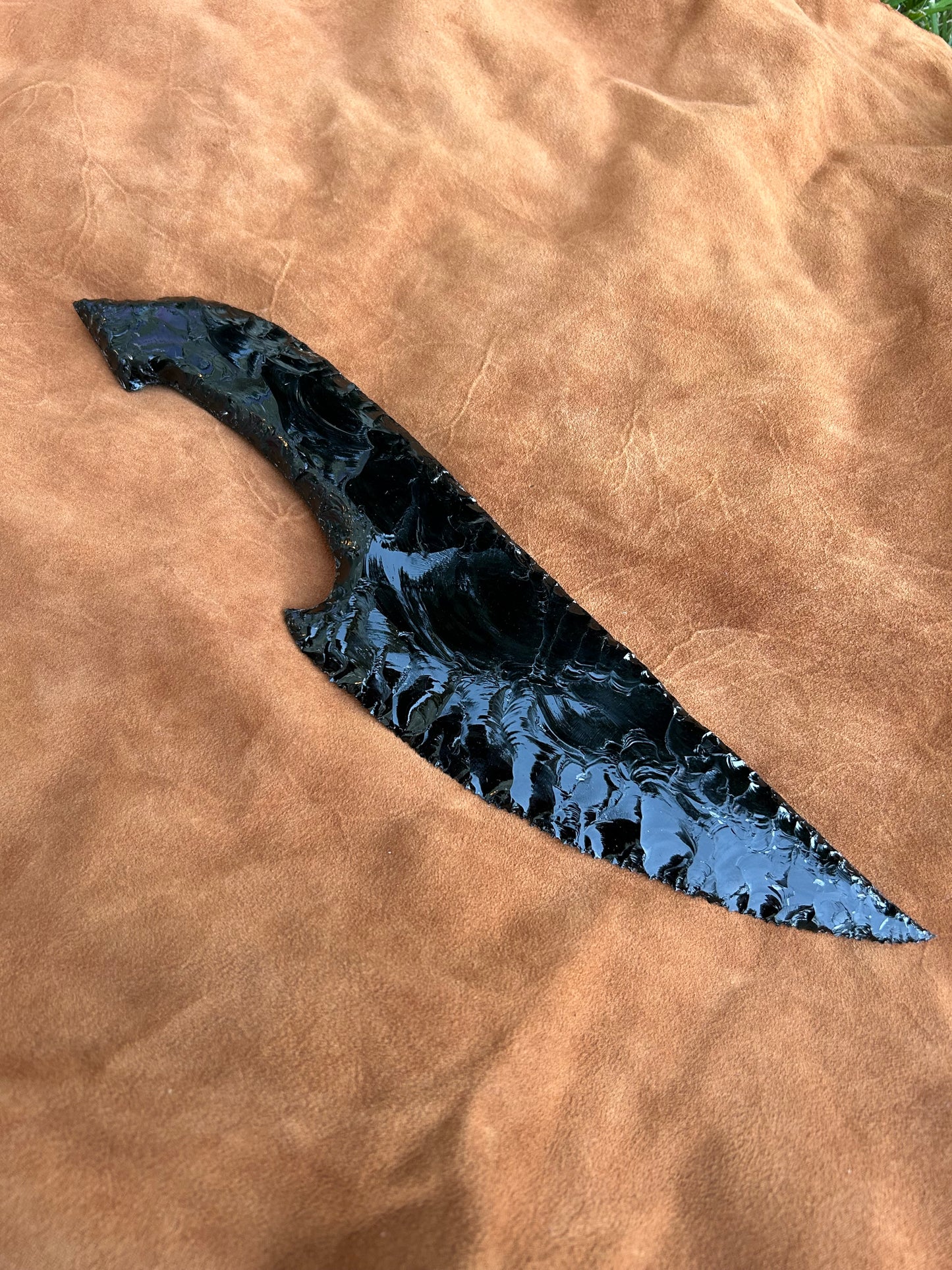Black Obsidian Full Tang Knife