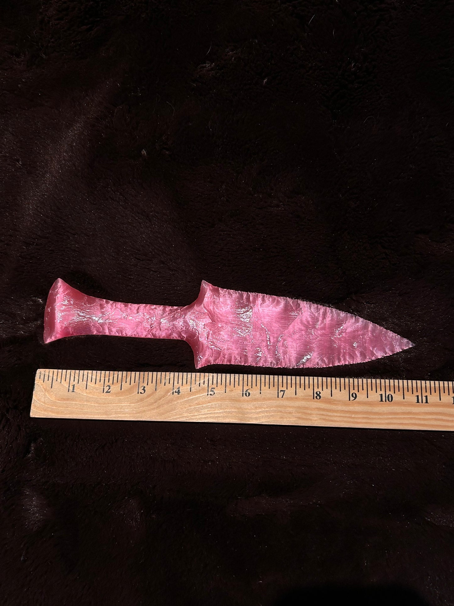 CATSEYE Pink Glass Dagger