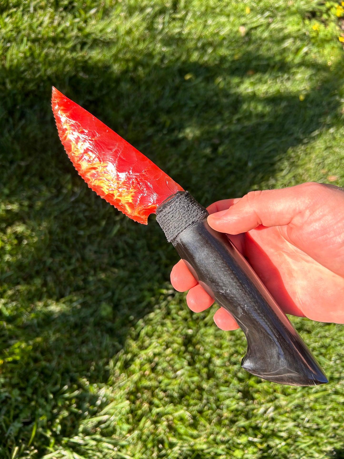 Fire Glass Knife