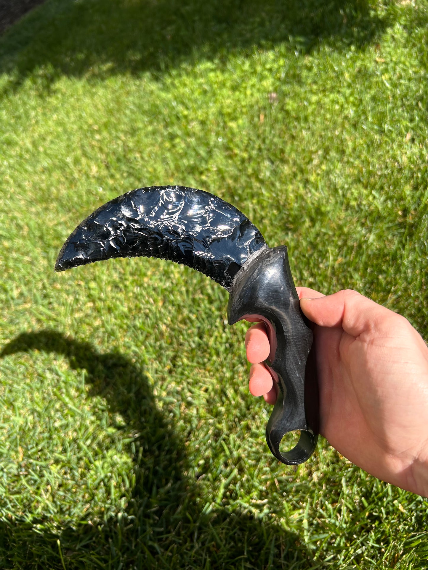 Black Obsidian Karambit