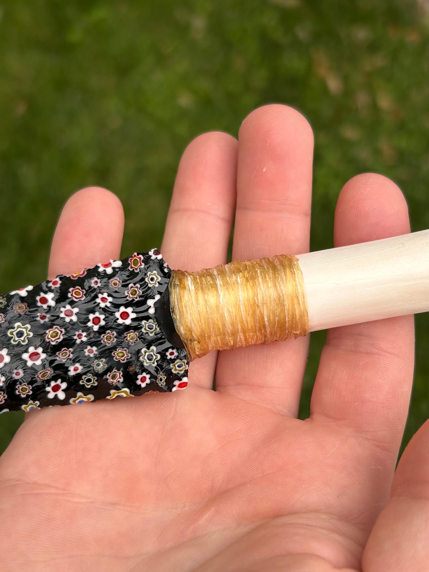 Flower Glass Dagger