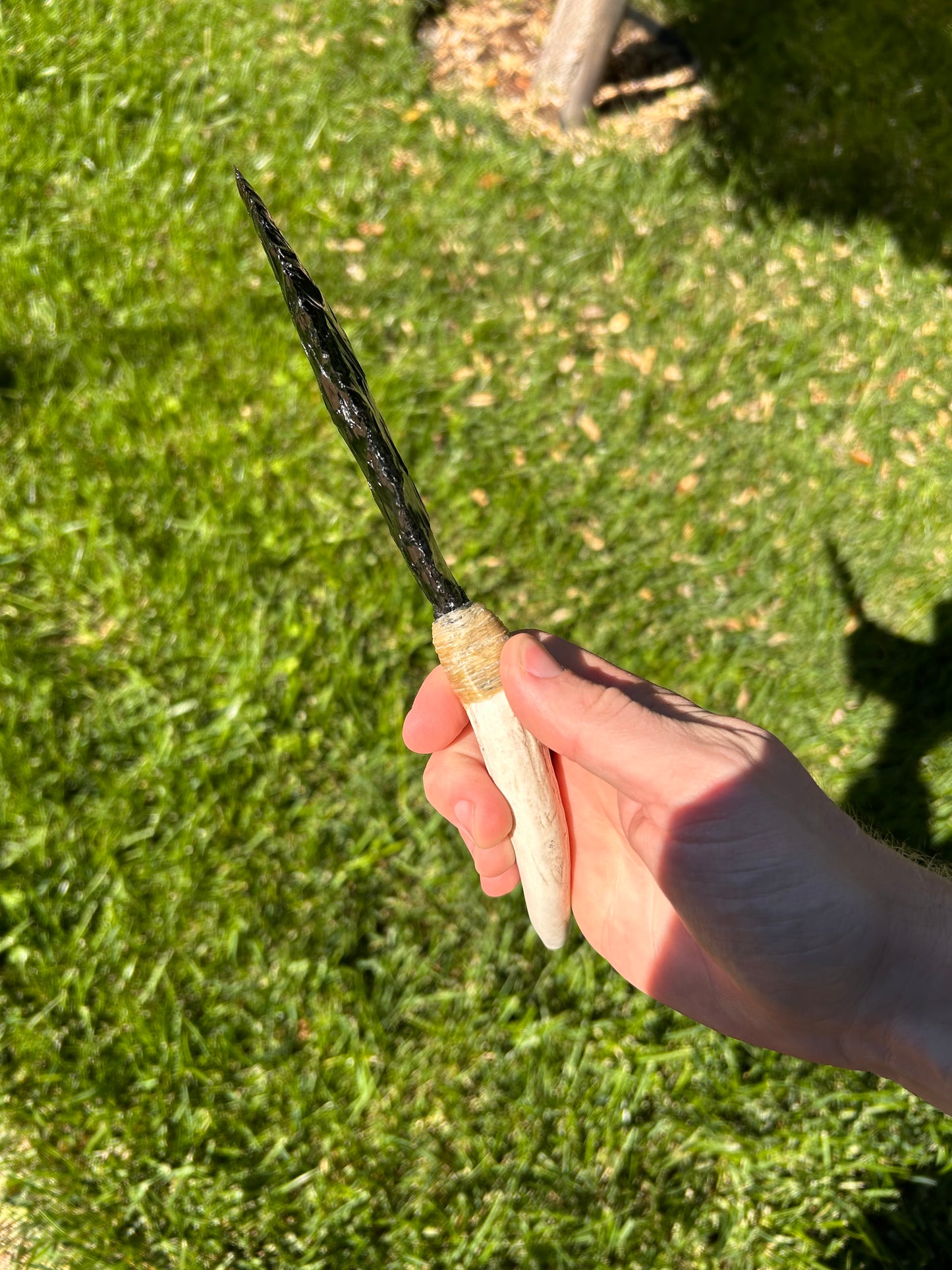 Black Obsidian Knife