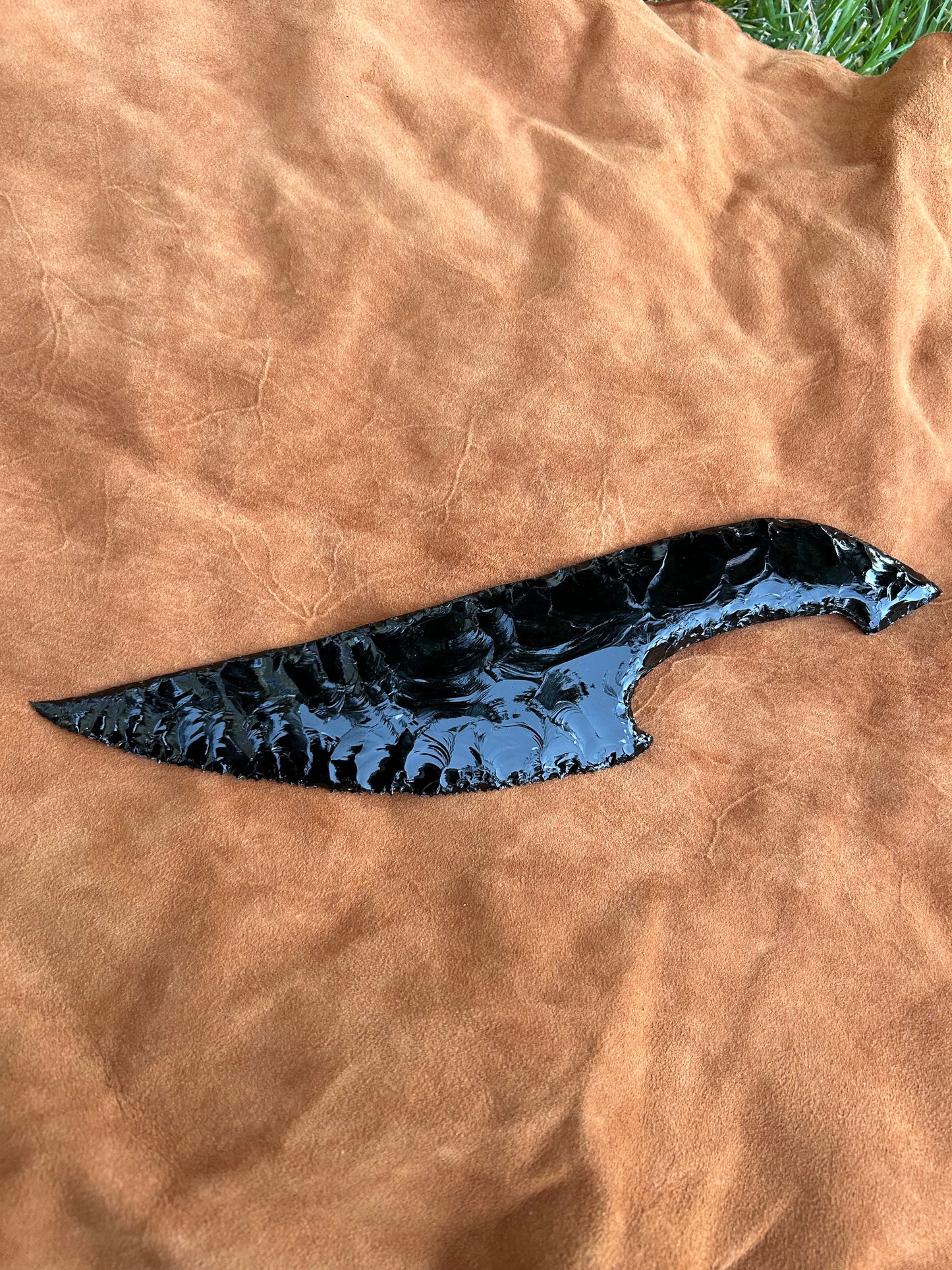 Black Obsidian Full Tang Knife