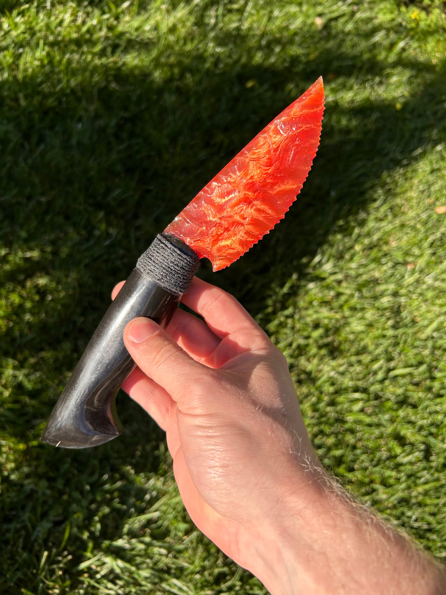 Fire Glass Knife