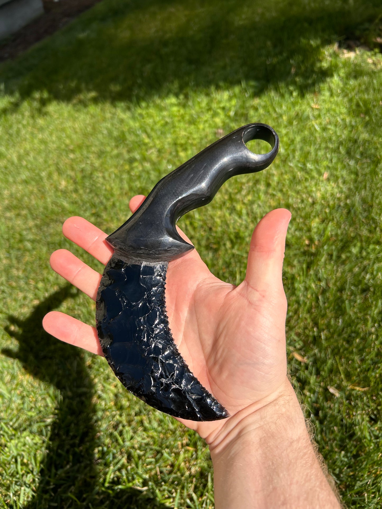 Black Obsidian Karambit