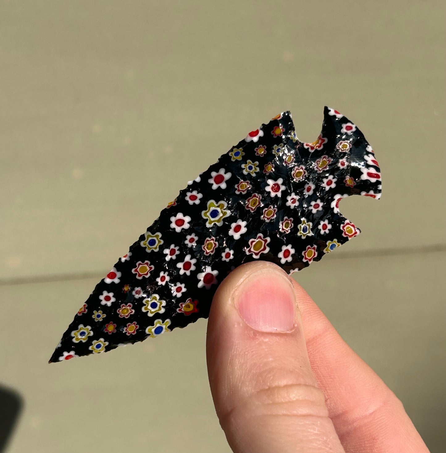 Flower Glass Arrowhead