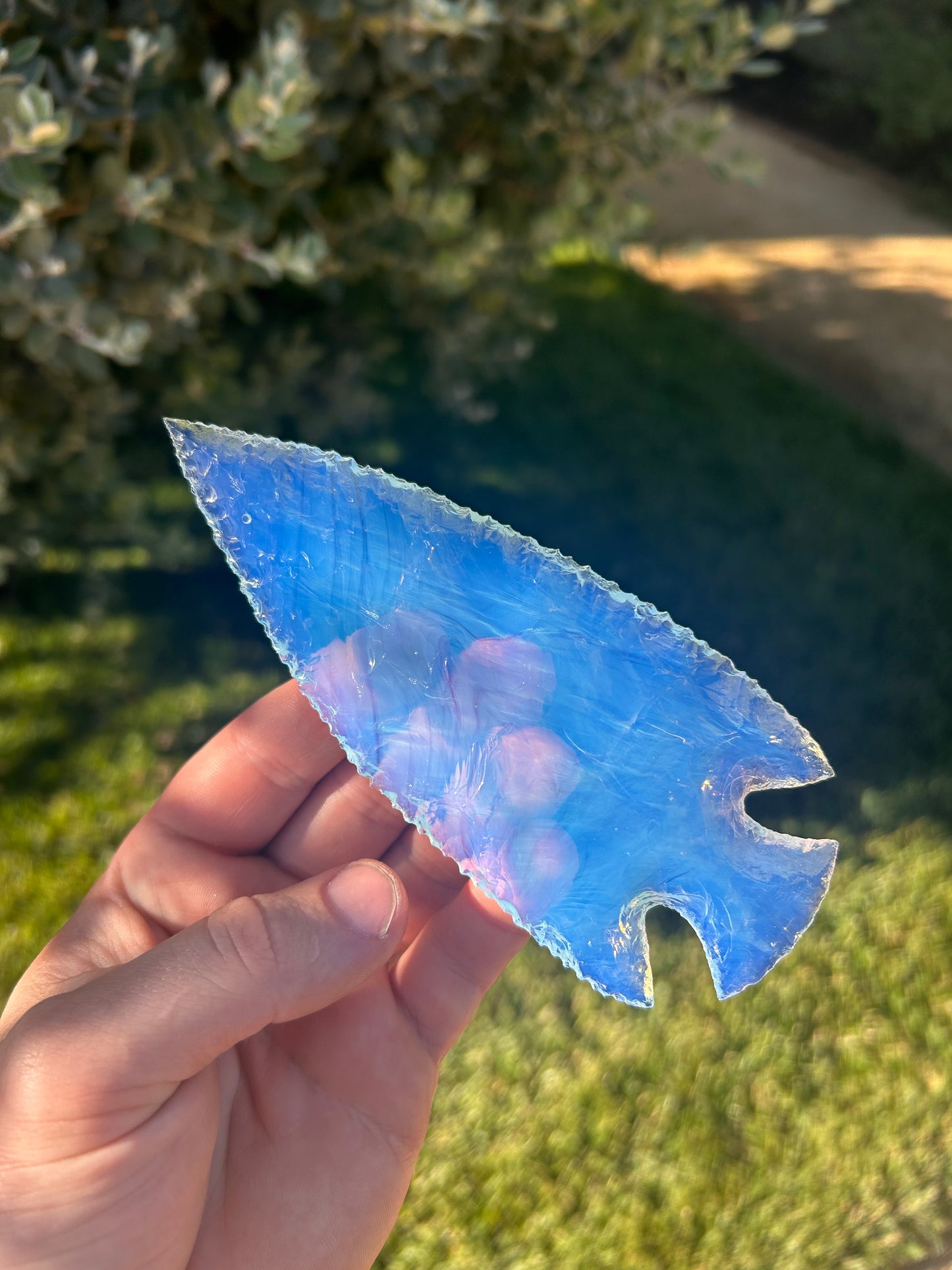 Blue Opalite Spearhead