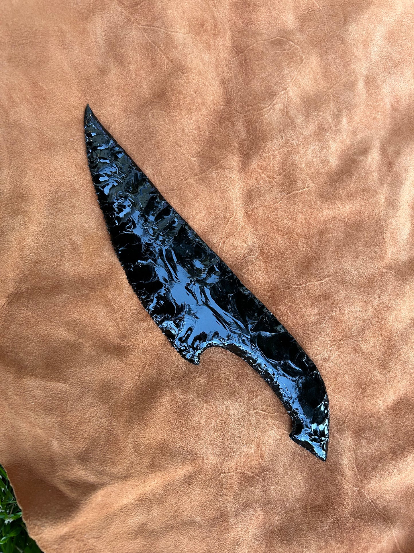 Black Obsidian Full Tang Knife