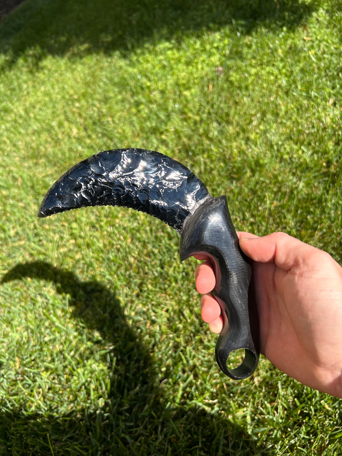 Black Obsidian Karambit