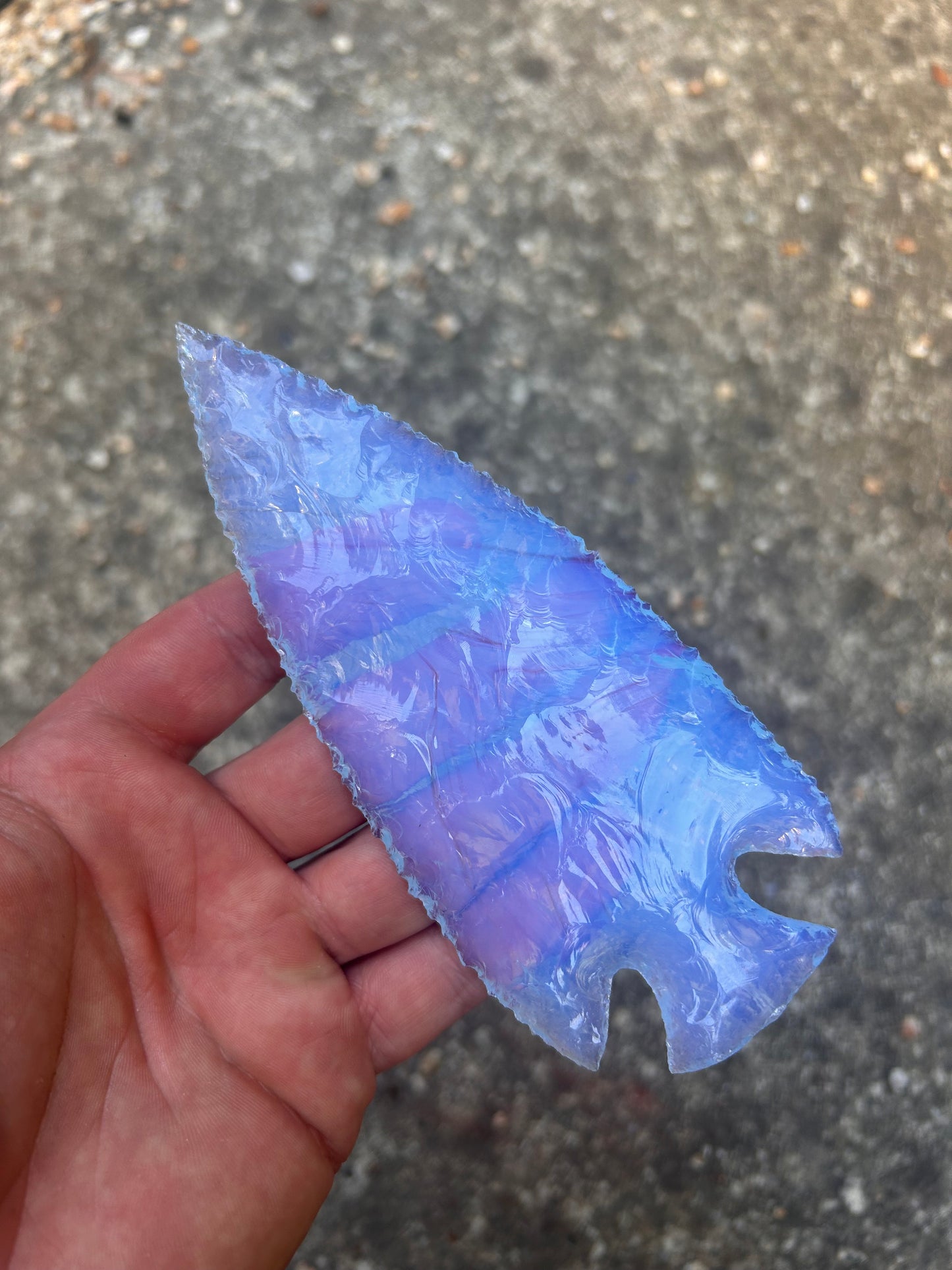 Blue Opalite Spearhead