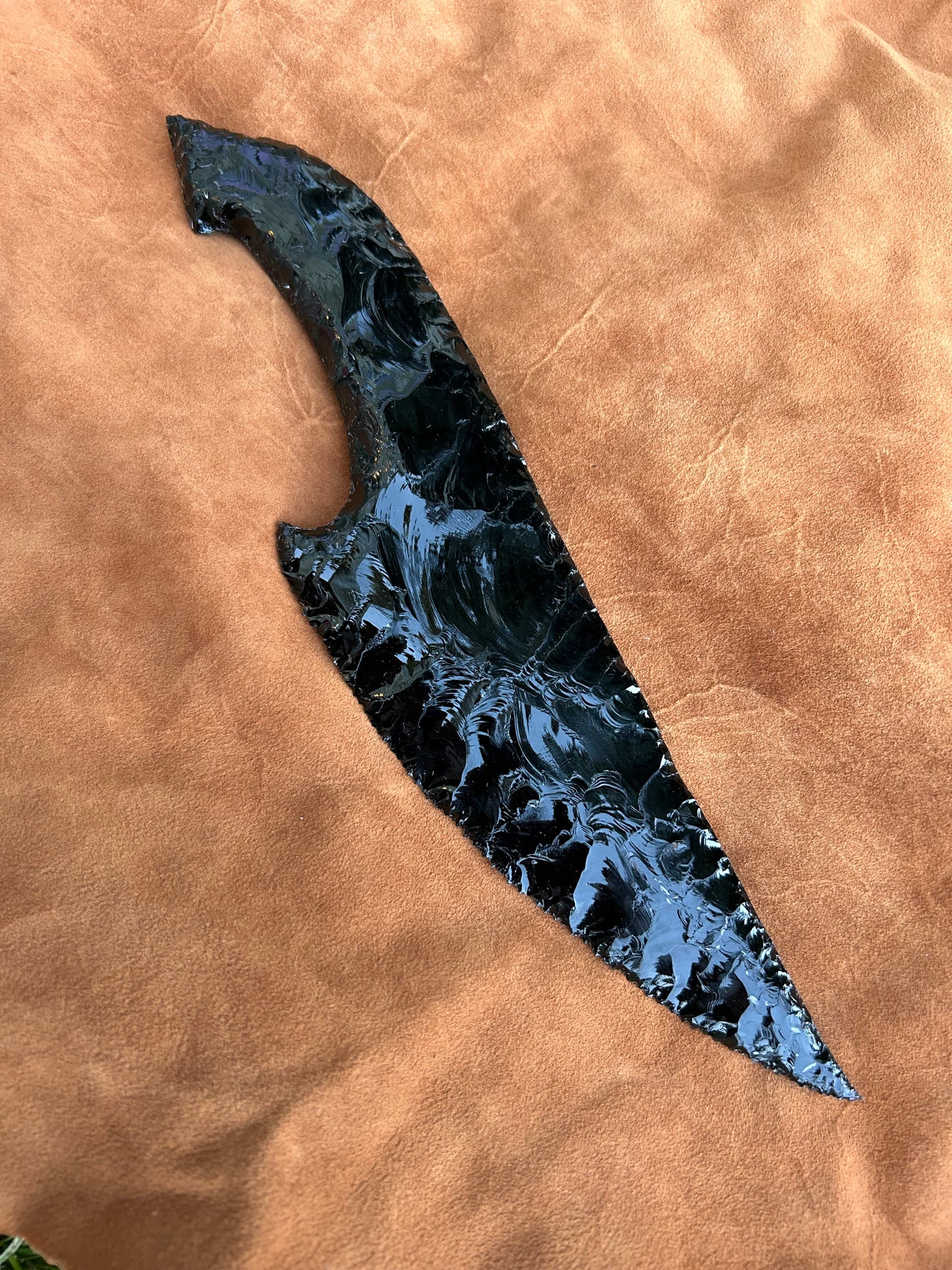 Black Obsidian Full Tang Knife