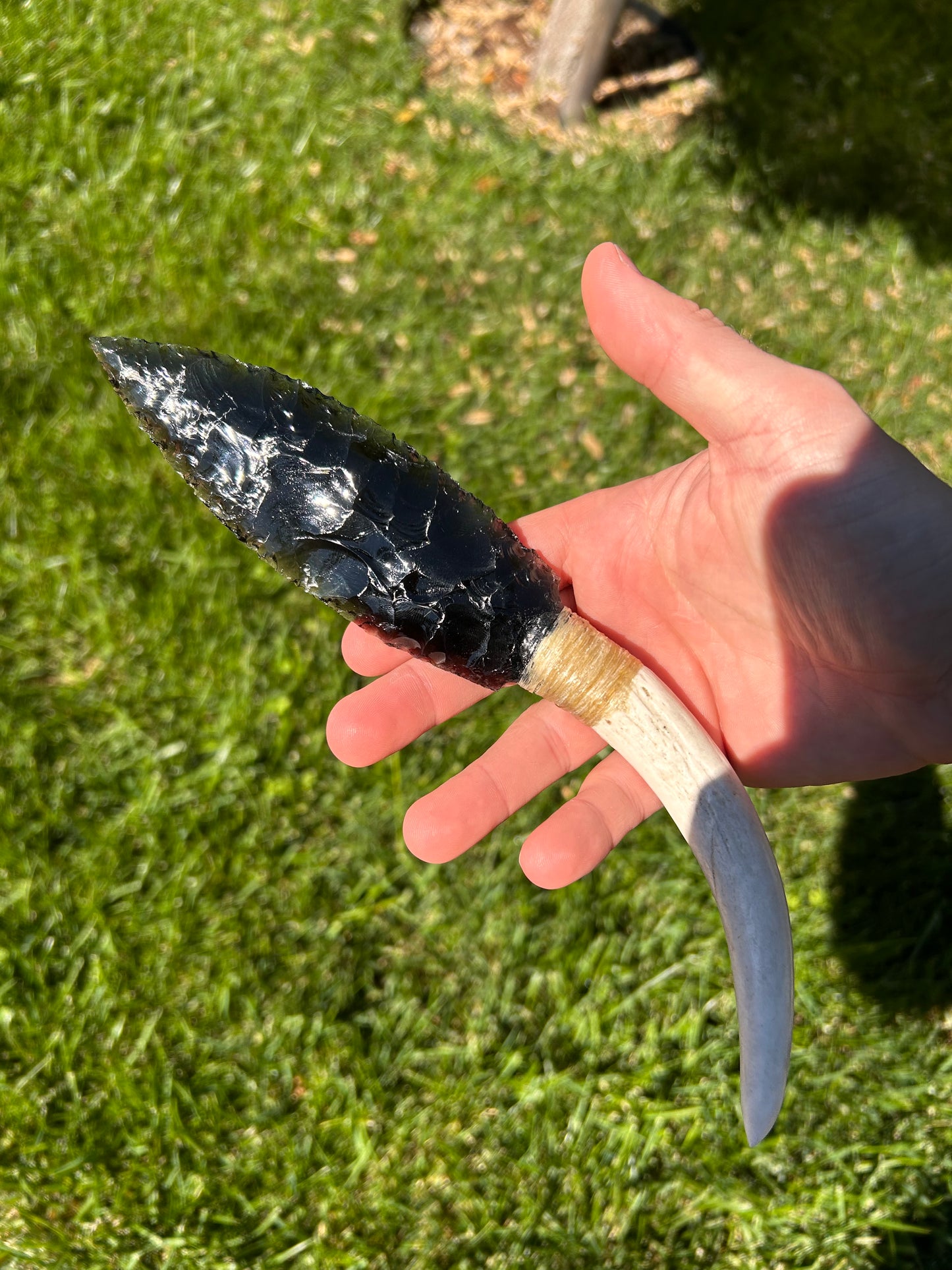 Black Obsidian Knife