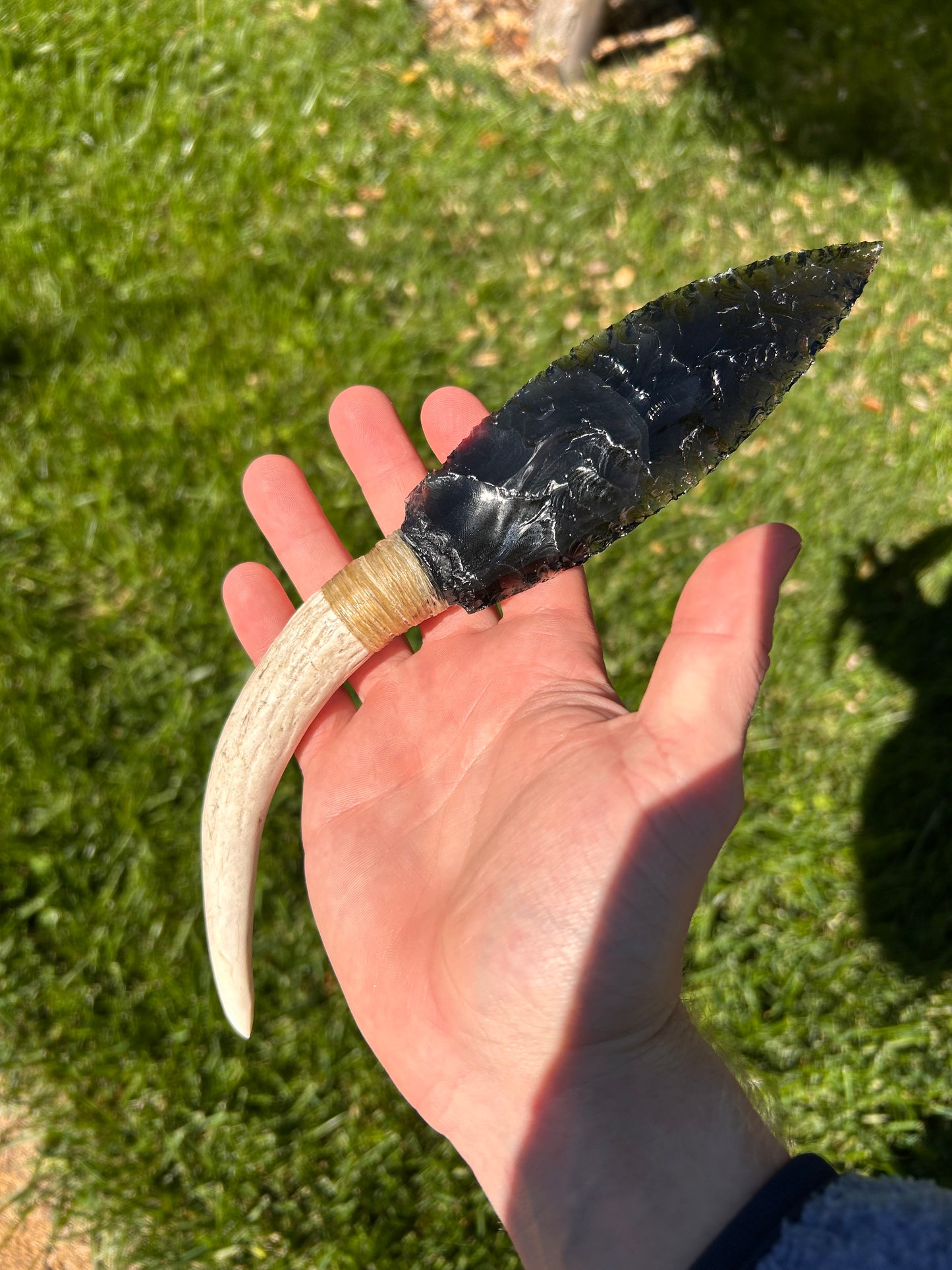 Black Obsidian Knife
