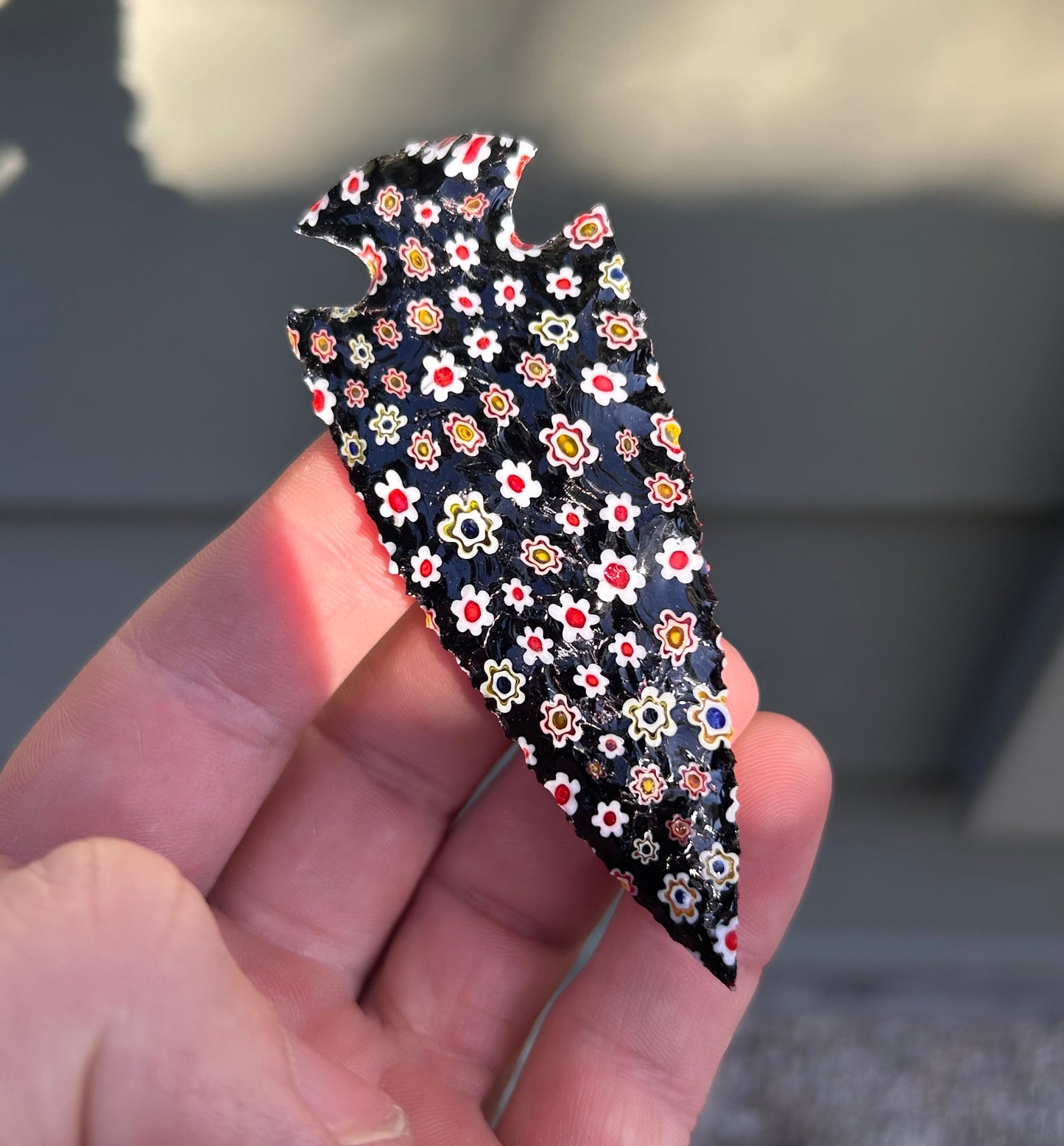 Flower Glass Arrowhead