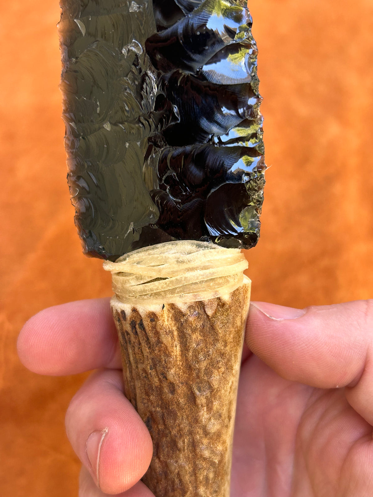 Black Obsidian Knife